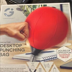 Red Desktop Punching Bag (M144)